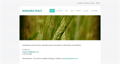 Desktop Screenshot of niagaramalt.com